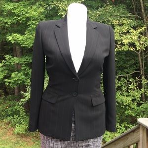Tahari pinstripe blazer size 8